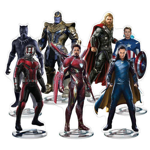 21cm Marvel Avengers Endgame Acrylic Display Board Action Figure