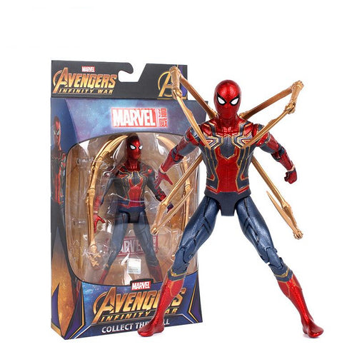 18cm Marvel The Avengers Iron Spiderman Action Figure